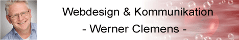 Webdesigner Werner Clemens aus Dormagen | professionelle Homepagegestaltung für Unternehmen Webdesigner Werner Clemens aus Dormagen | professionelle Homepagegestaltung für Unternehmen